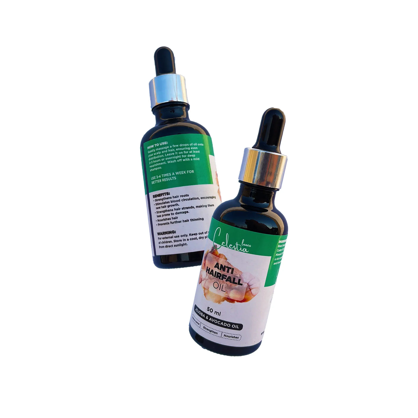 Hair Fall Control Oil + Derma Roller