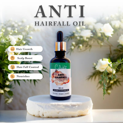 Hair Fall Control Oil + Derma Roller